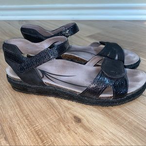 Abeo : Alina sandal : black : size 7